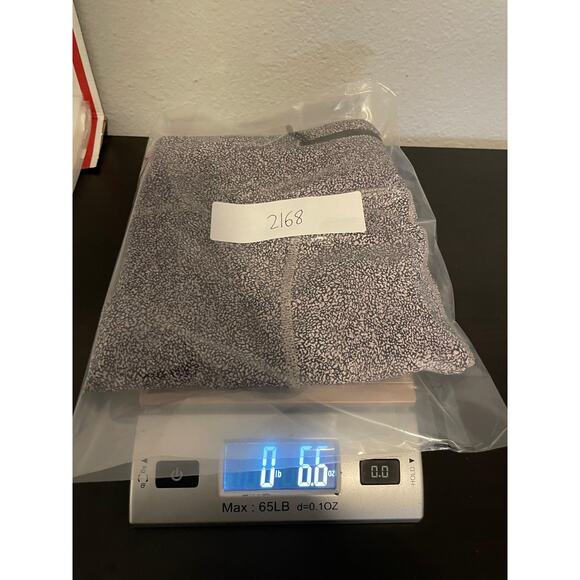 Lululemon Pants Womens 6 Black White Speckle Capri Crop Leggings Mesh Running - Picture 8 of 8